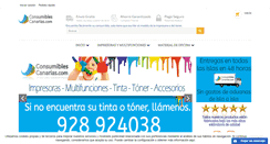 Desktop Screenshot of consumiblescanarias.com
